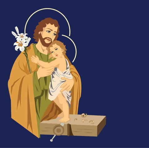 St. Joseph party decorations, Happy Birthday, First Holy Communion, Confirmation, Baptism