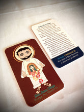 Load image into Gallery viewer, Tarjetas de oración Nuestra Señora de Guadalupe y San Juan Diego
