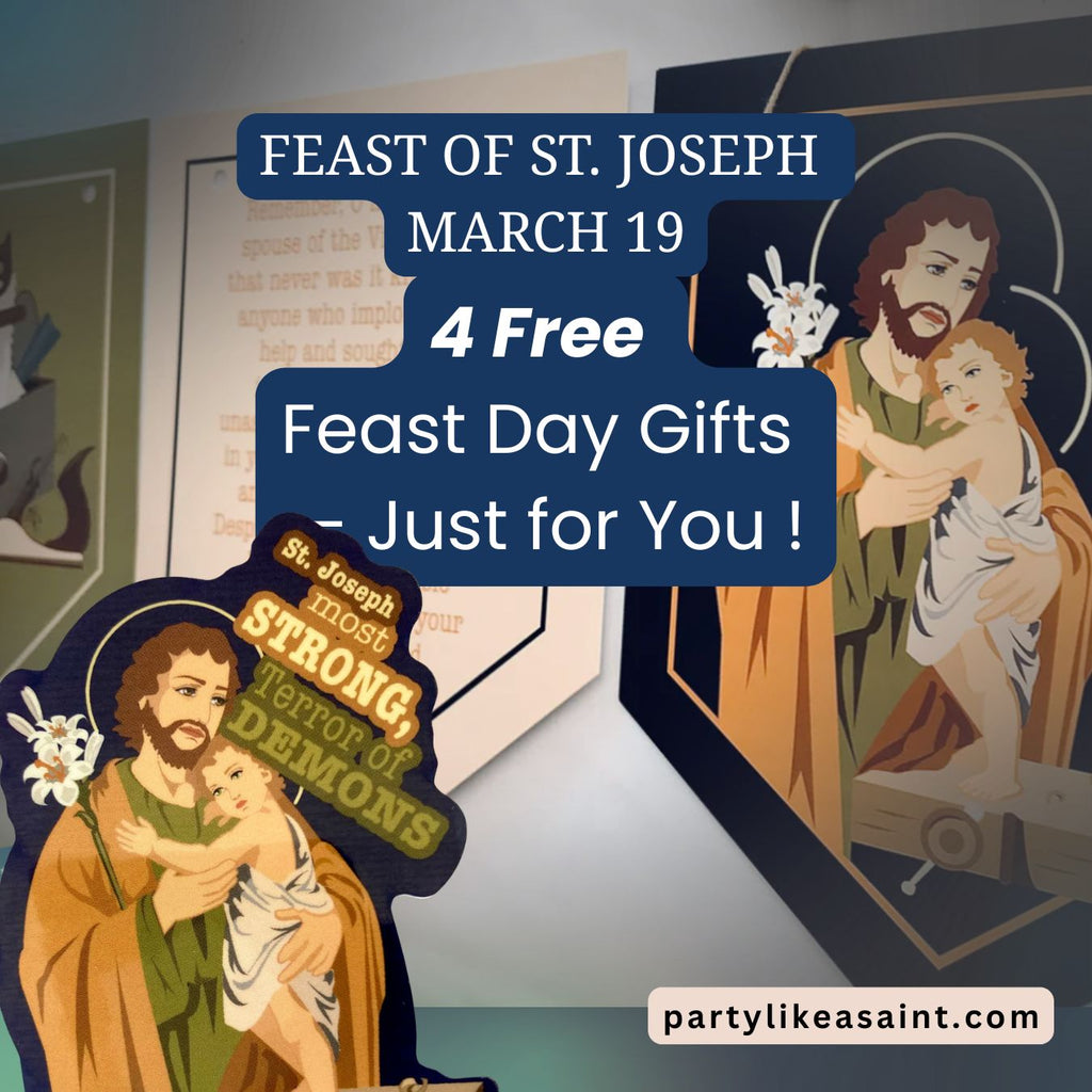 Free St. Joseph Coloring Page, Story, Trivia, Activity & Shareable GIF for the Feast Day
