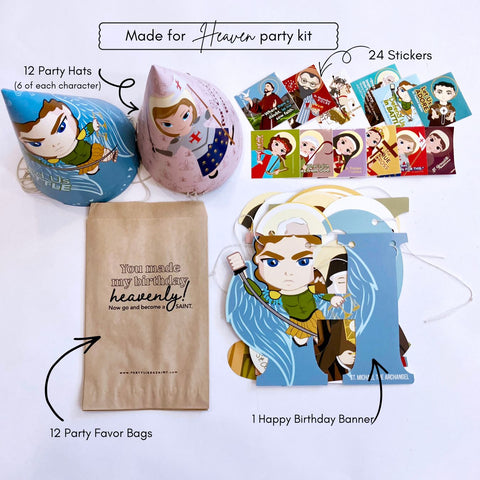 Made for Heaven Birthday Party Kit