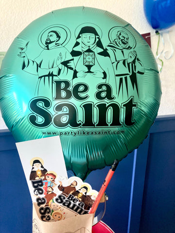 Catholic Saint Balloons Sacraments Be a Saint First Communion Confirmation