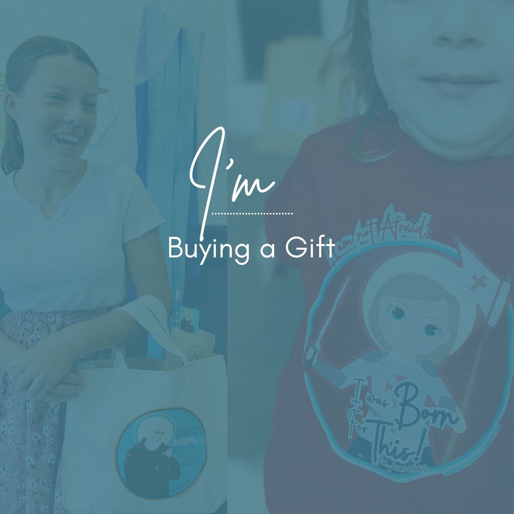 Catholic Saint Gifts Totes T Shirts Made in USA