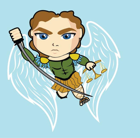 St. Michael the Archangel Happy Birthday decorations , First Holy Communion, Baptism, Confirmation