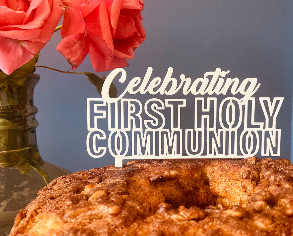 First Communion Cake Topper- Made in USA