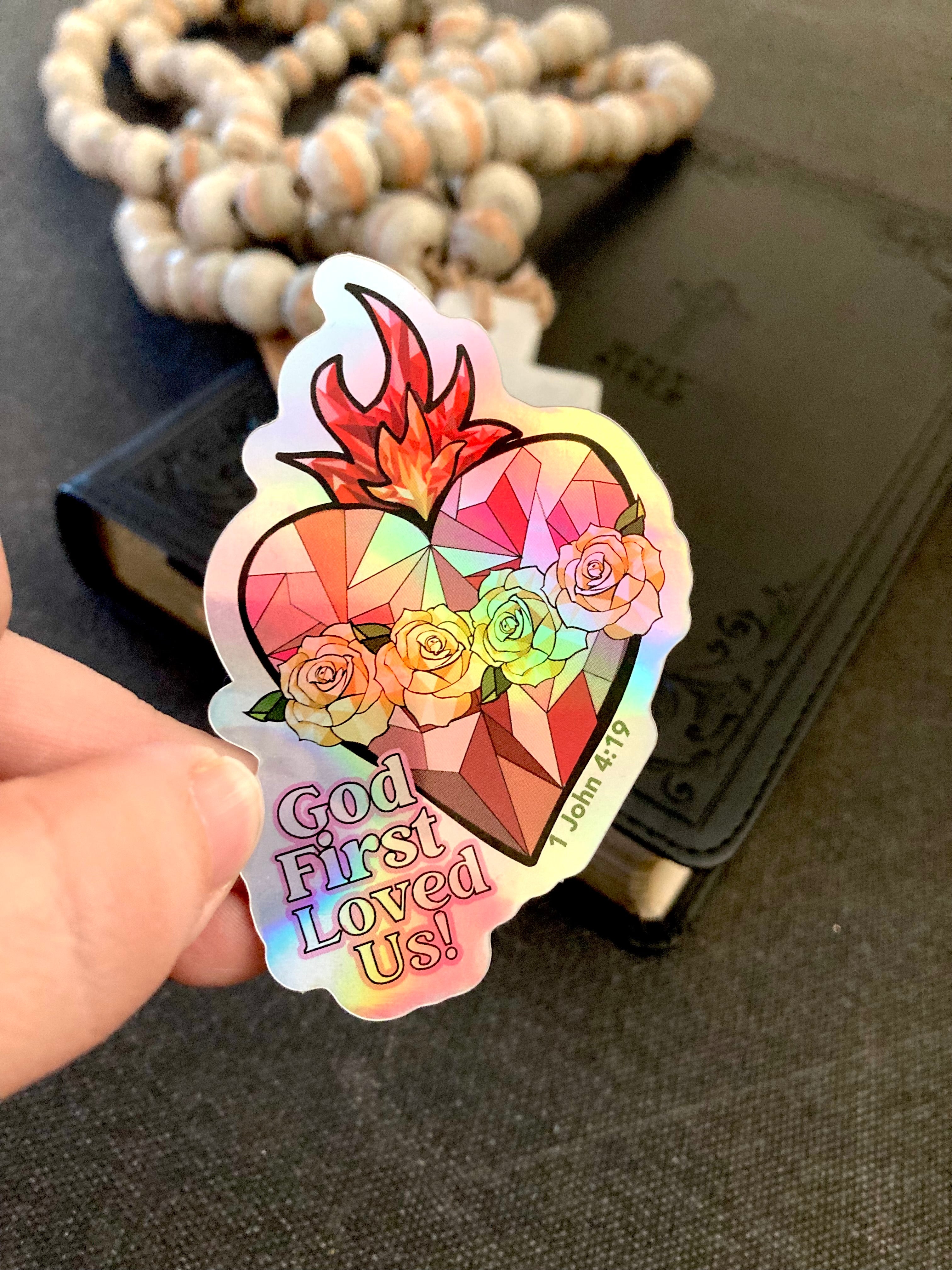 Faith-Filled Valentine’s Day Stickers - Made in the USA!