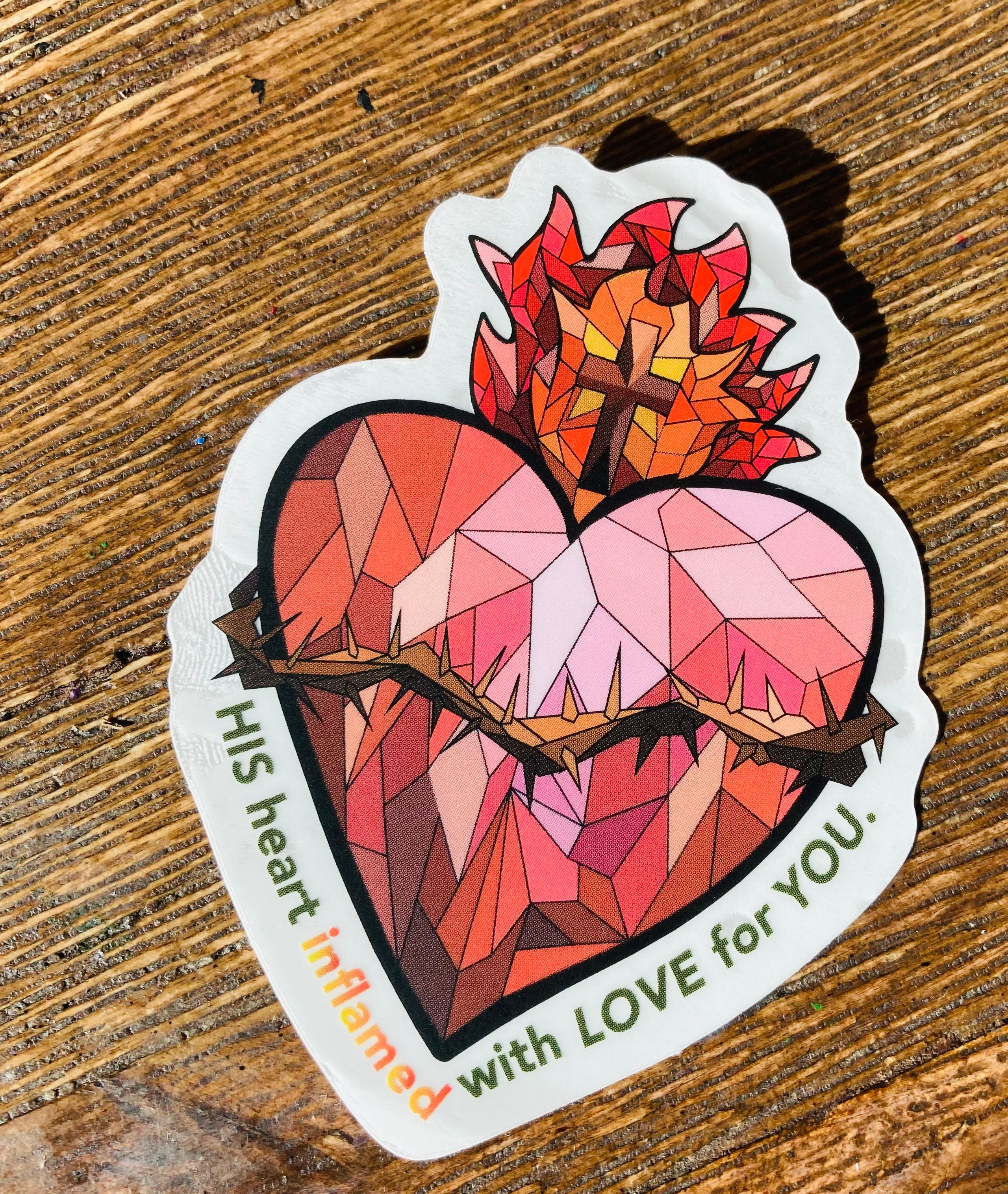 Faith-Filled Valentine’s Day Stickers - Made in the USA!