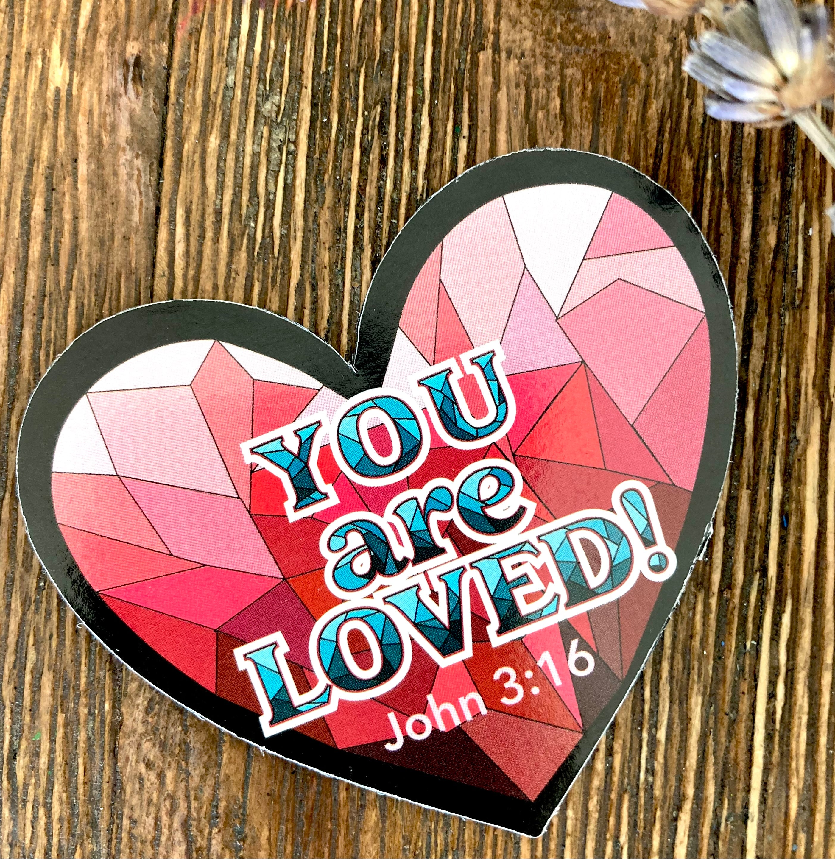 Faith-Filled Valentine’s Day Stickers - Made in the USA!