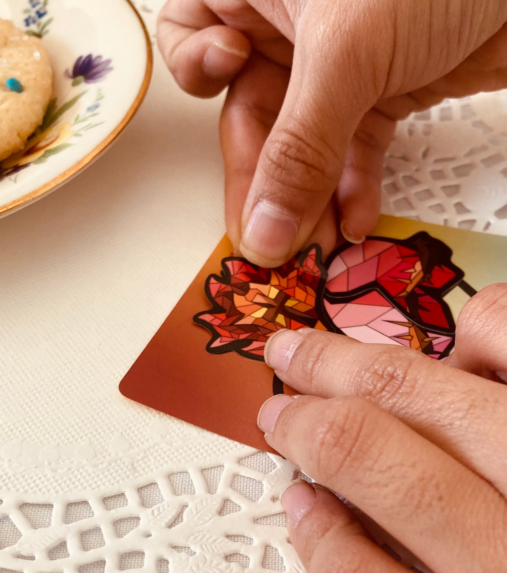 Sacred Heart Sticker by Number Card – A Fun Activity for All Ages!