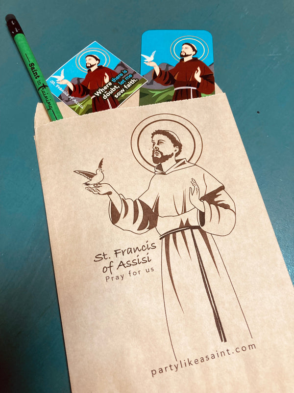 St. Francis Party Favor Bags