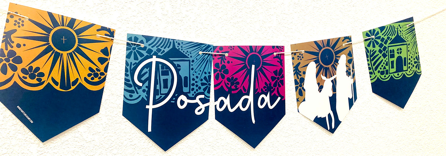 Posada Banner – Party Like A Saint