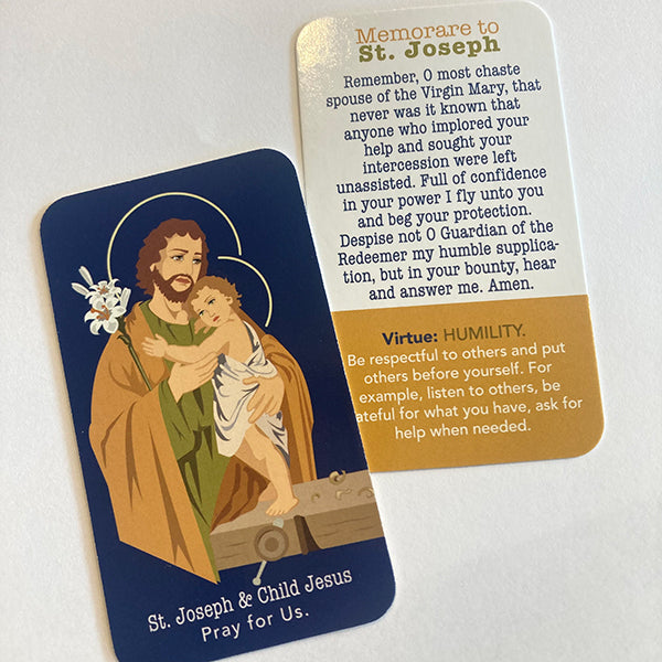 St. Joseph prayer cards