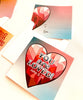 John 3:16 mini cards and envelopes bridal shower or Galentine party