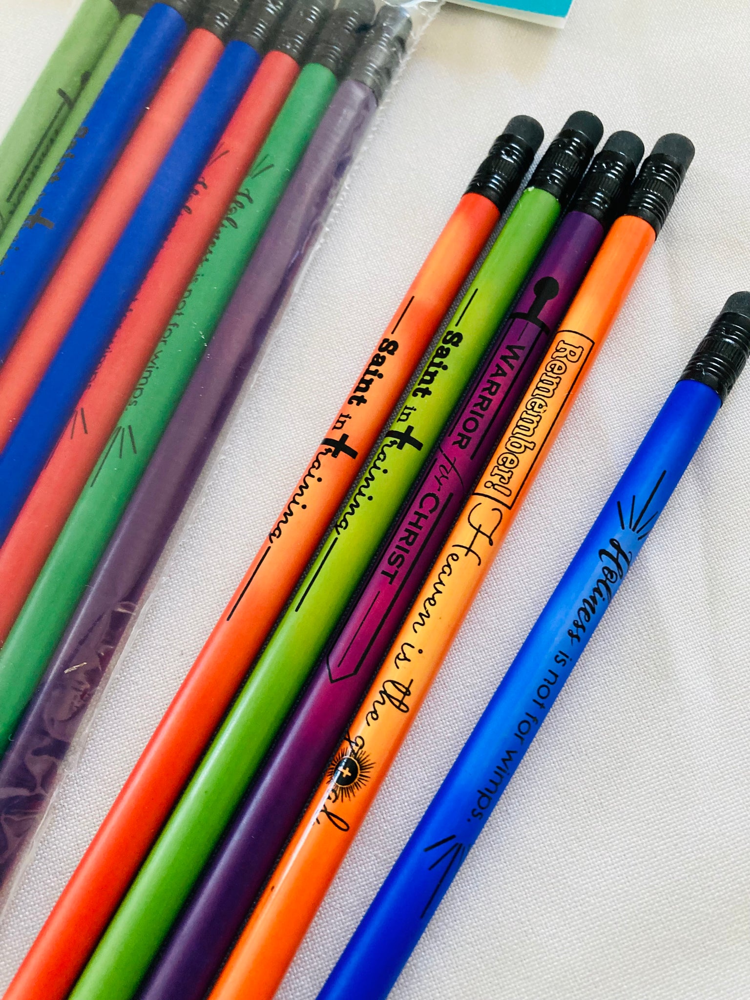 Color Changing Saintly pencils- variety pack – Party Like A Saint