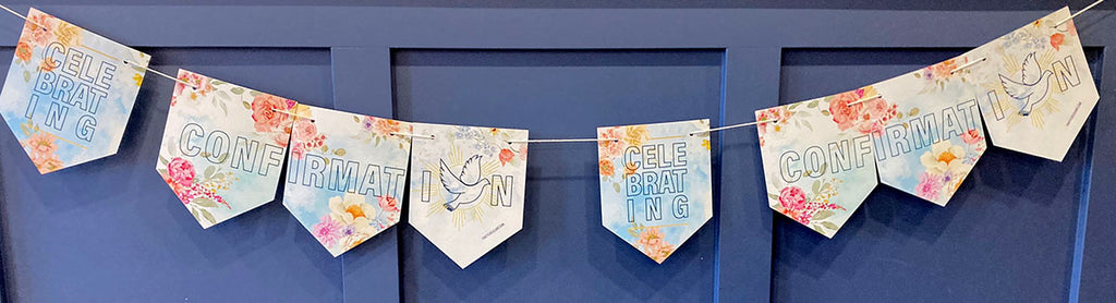 Confirmation decoration party