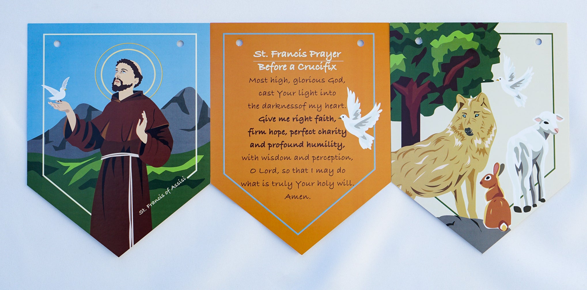 Sainte Rapper Banner Catholic Saint Banners – Party Like A Saint