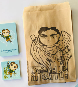 St. Michael the Archangel Party Favor Bag Sets