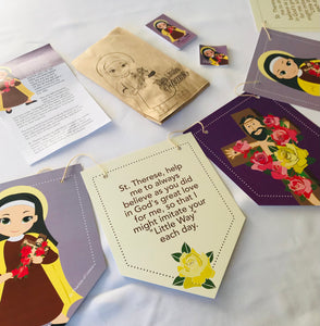 St. Thérèse of Lisieux party decorations