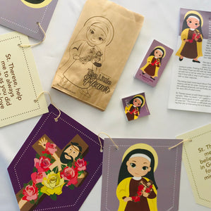 St. Thérèse of Lisieux party decorations