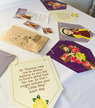 Load image into Gallery viewer, St. Thérèse of Lisieux party decorations
