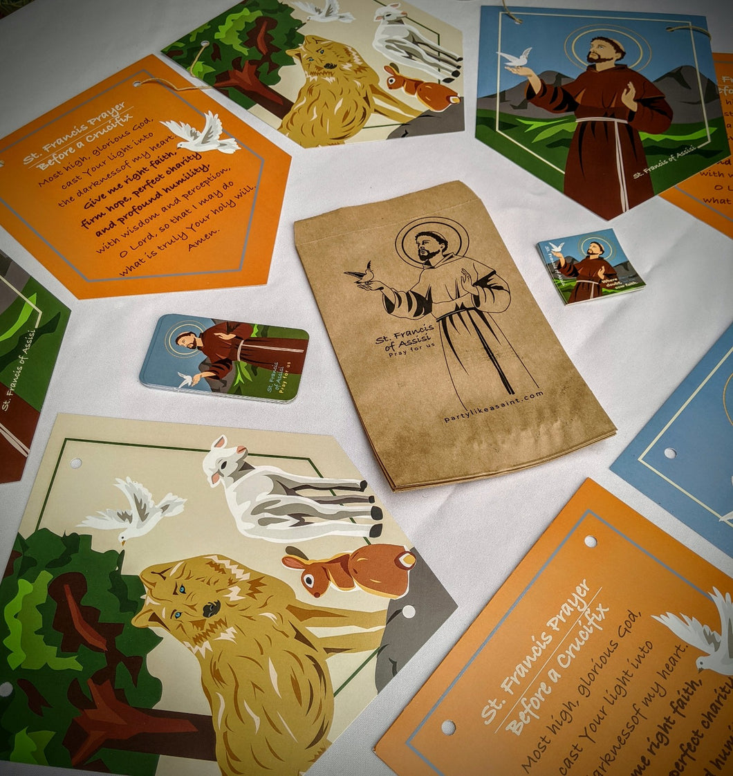 St Francis of Assisi Party Decorations