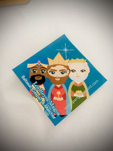 Calcomońias de Los Reyes Magos
