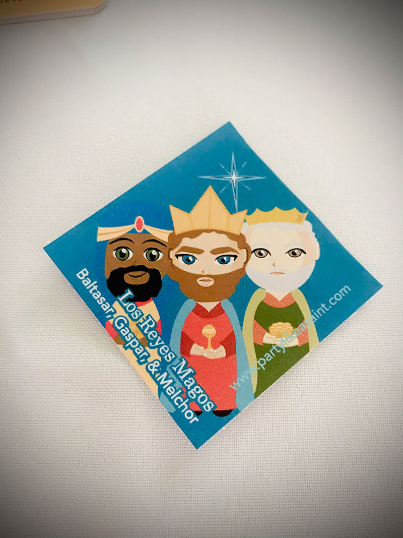 Calcomońias de Los Reyes Magos