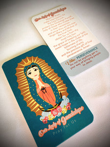 Our Lady of Guadalupe and St. Juan Diego Prayer Cards