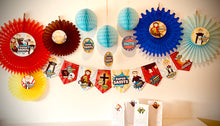 Load image into Gallery viewer, Super Saints Tissue Paper decorations
