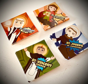 Super Saints stickers