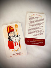 Load image into Gallery viewer, Tarjetas de oración San Nicolas

