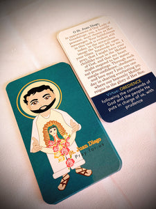 Our Lady of Guadalupe and St. Juan Diego Prayer Cards