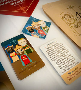 Three Wise Men Prayer Cards
