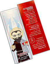 Load image into Gallery viewer, St. Maximillian Kolbe bookmarks
