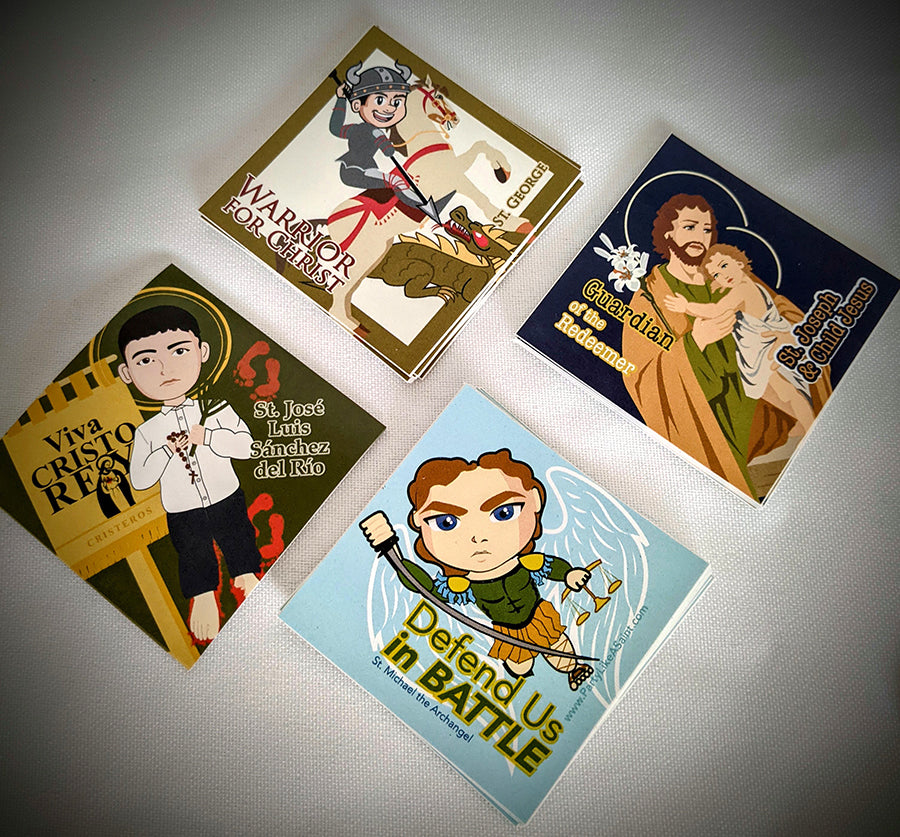 Boy Saint Stickers
