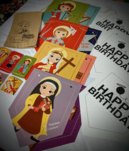 Load image into Gallery viewer, girl saint combo decorations 
