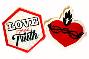 Sacred Heart Stickers
