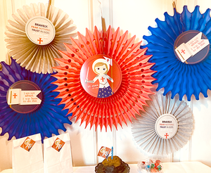 St. Joan of Arc Fan decoration