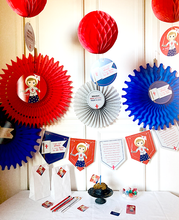 Load image into Gallery viewer, St. Joan of Arc Fan decoration
