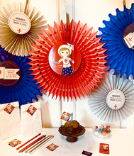 Load image into Gallery viewer, St. Joan of Arc Fan decoration
