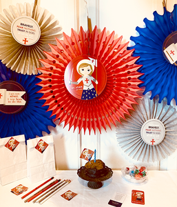 St. Joan of Arc Fan decoration